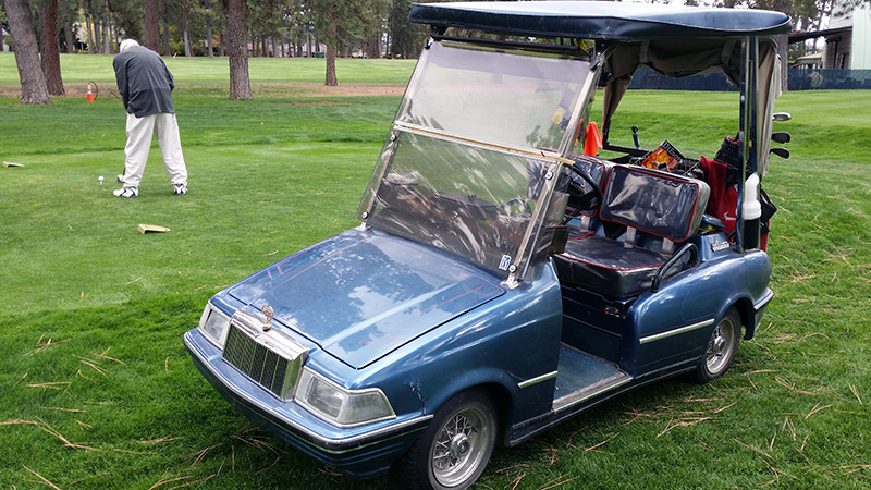 cadillac golf cart